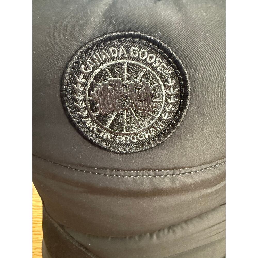 Canada Goose Cypress Fold-Down Puffer Boots Black Size 10 New in Box Snow Winter - Picture 5 of 12